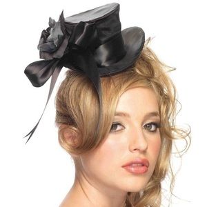Satin Top Hat Costume Piece
